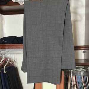 Claiborne Gray Plaid Men's Dress Pants